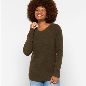 Rowca Recycled Crew Neck Pullover Sweater by RD Style